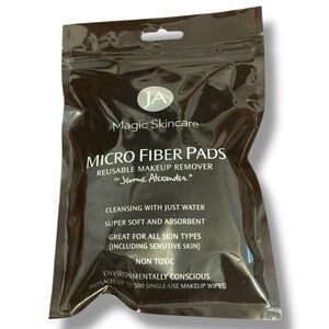 Jerome Alexander Magic Skincare Reusable Microfiber Makeup Remover Pads NEW